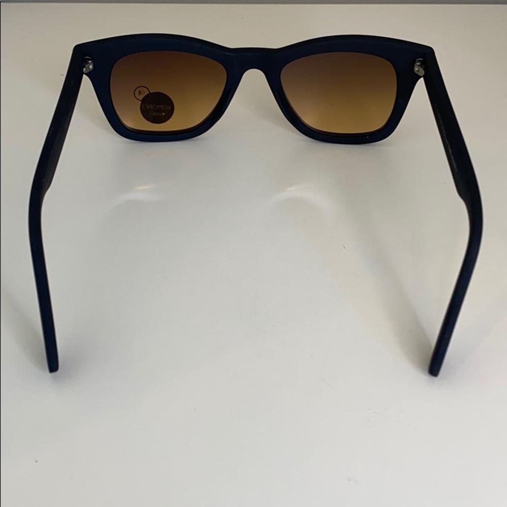 Komono New Allen Black Rubber Sunglasses NEW - Picture 9 of 14